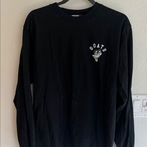 Brady brand GOAT Black Long Sleeve Tee